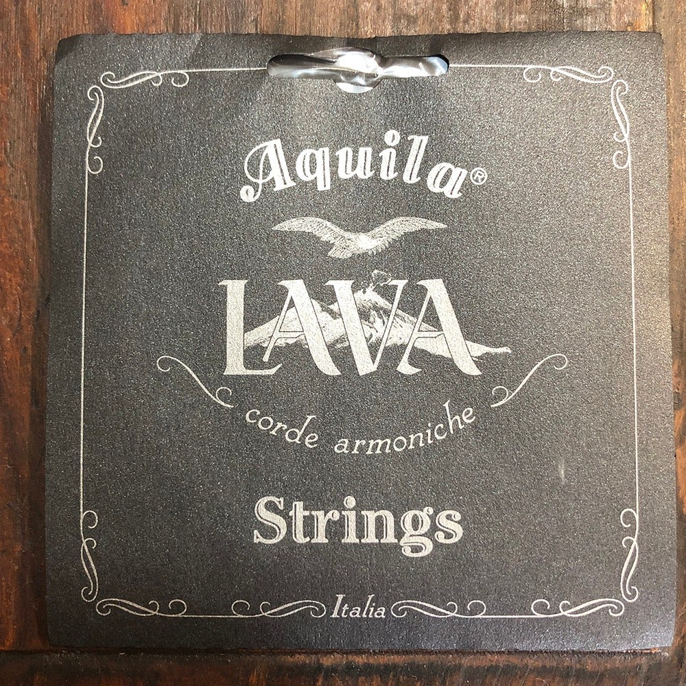 Struny do ukulele Aquila Lava Black Series Soprano low G 111U