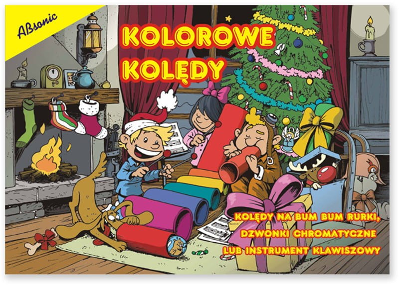 Bum Bum Rurki - Kolorowe Kolędy - książka z nutami PKWIU: 58.11.1