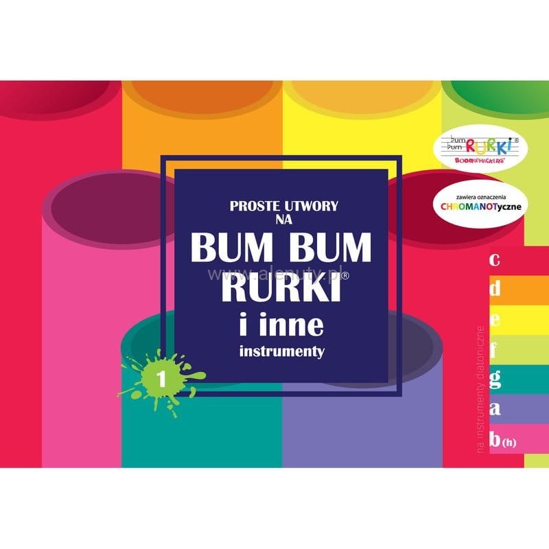 Śpiewnik "Proste Utwory" na Bum Bum Rurki®