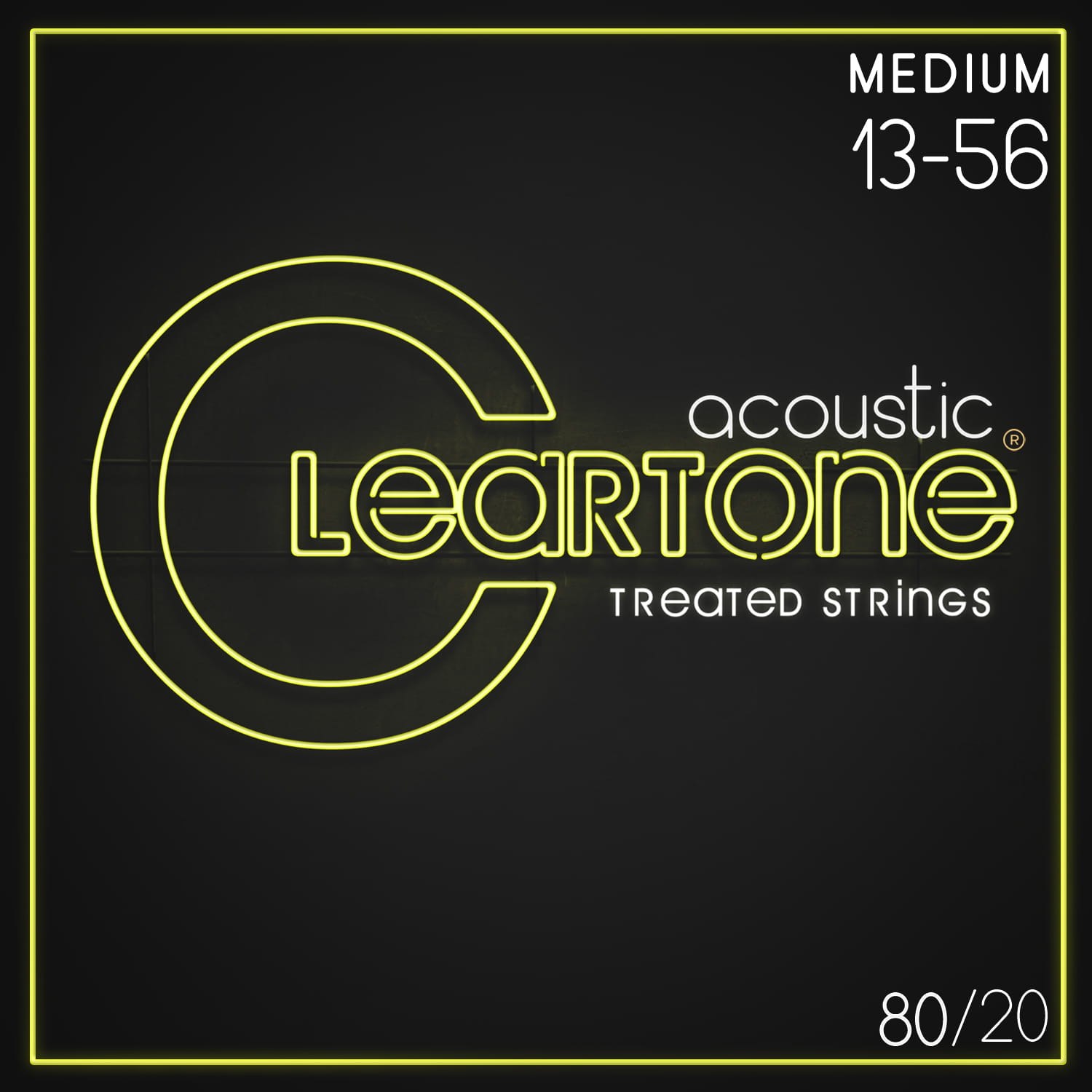 Cleartone struny do gitary akustycznej 80/20 Bronze 13-56