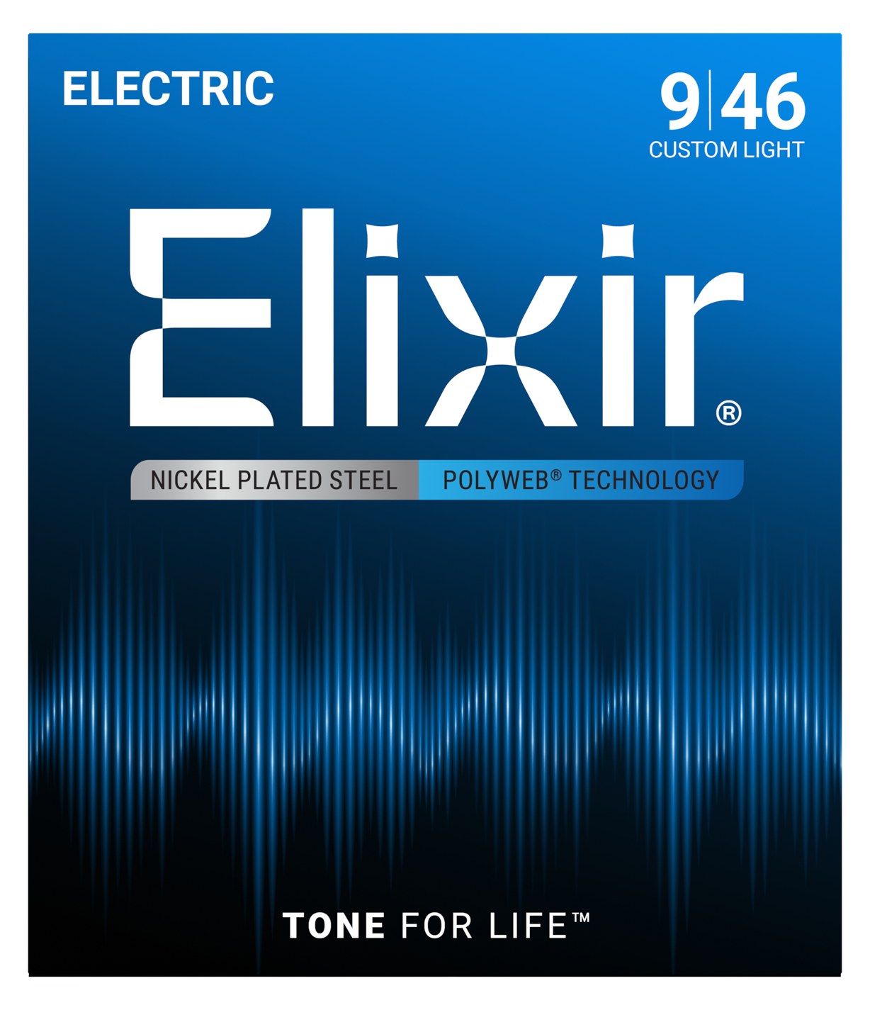 Struny Elixir PolyWeb 9-46 Custom Light (12025)