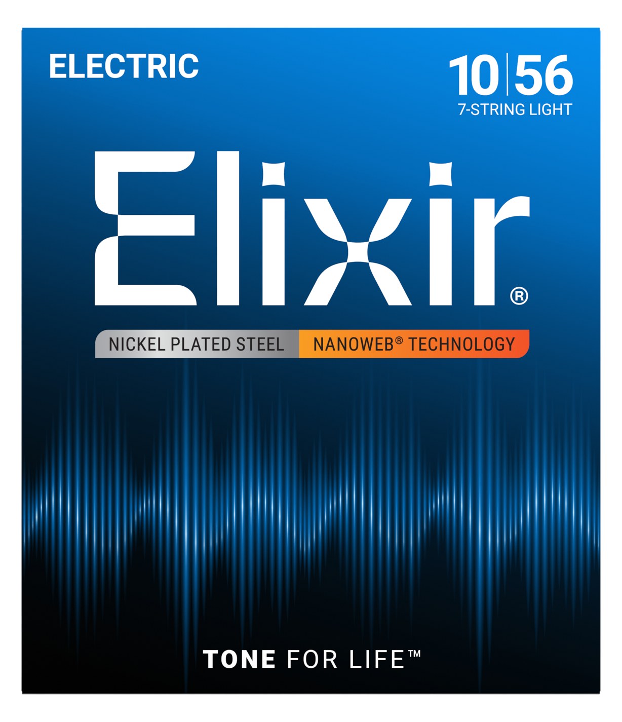 Struny Elixir NanoWeb 10-56 7-String Light (12057)