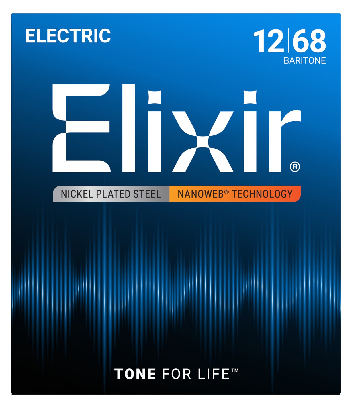 Struny Elixir NanoWeb 12-68 Baritone (12302)