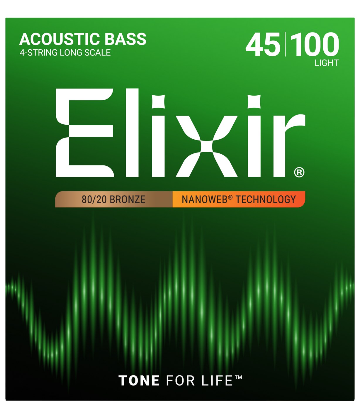 Struny Elixir NanoWeb 4-String Acoustic 45-100 Light/Long Scale (14502)