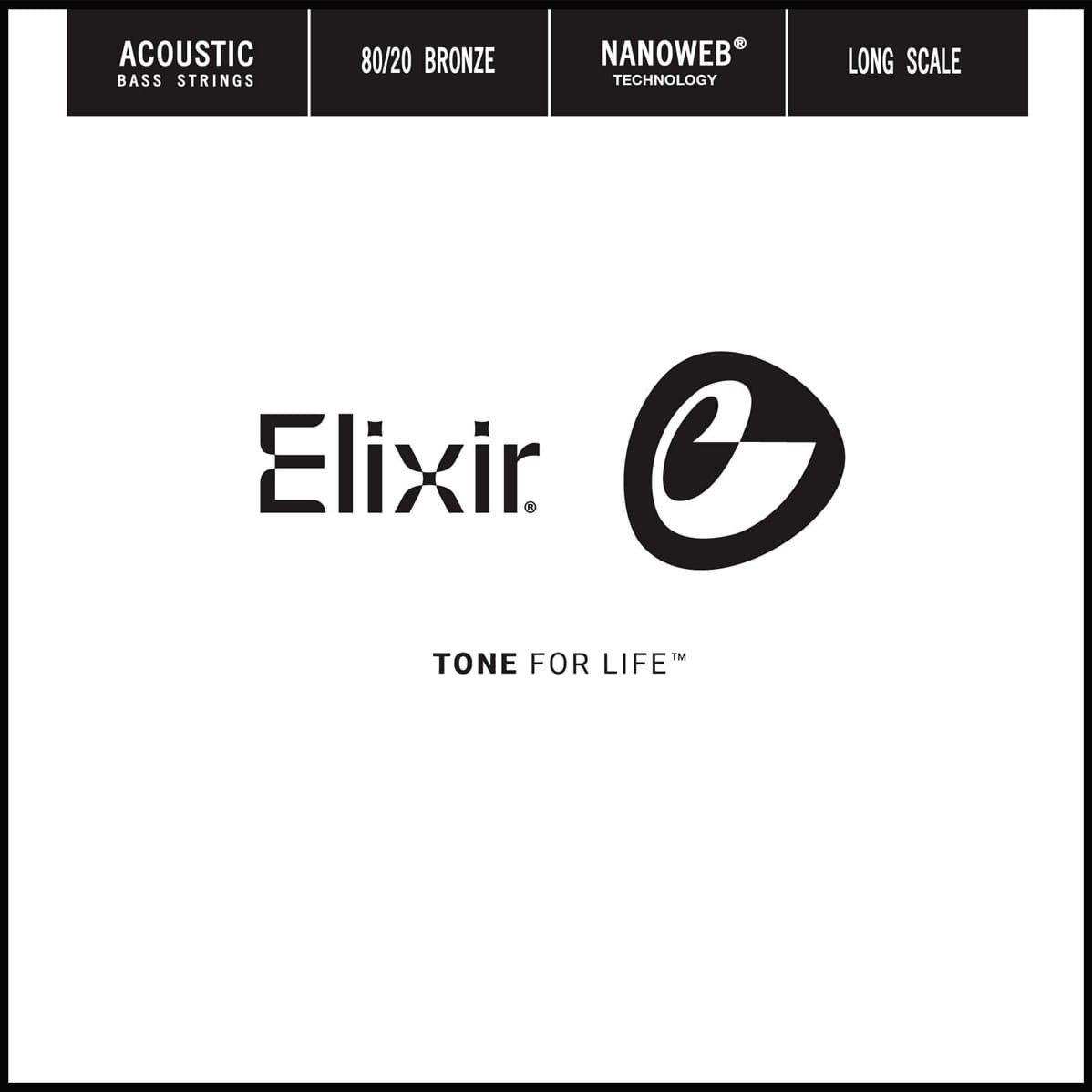 Struna Elixir NanoWeb Acoustic Bass .125 owijana (15825)