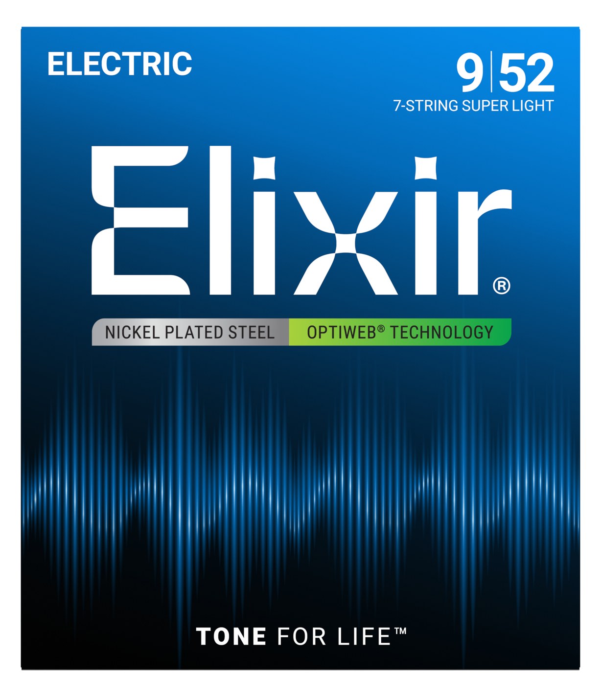 Struny Elixir OptiWeb 9-52 7-String Super Light (19007)