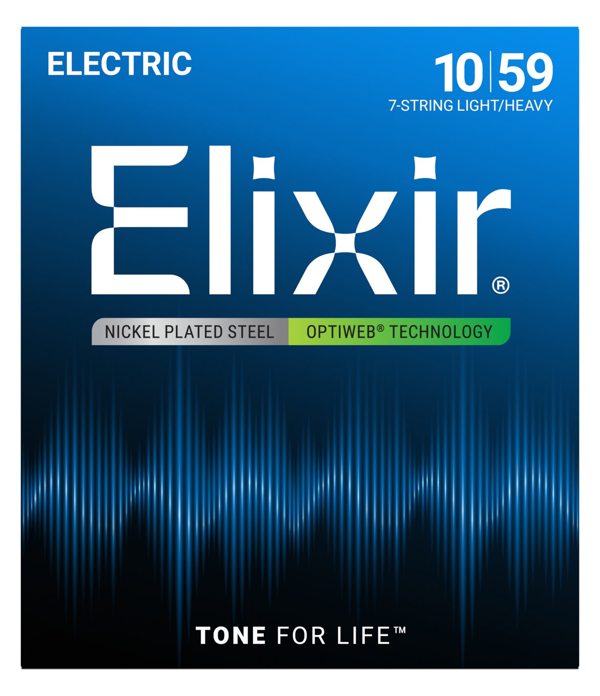Struny Elixir OptiWeb 10-59 7-String Light/Heavy (19074)
