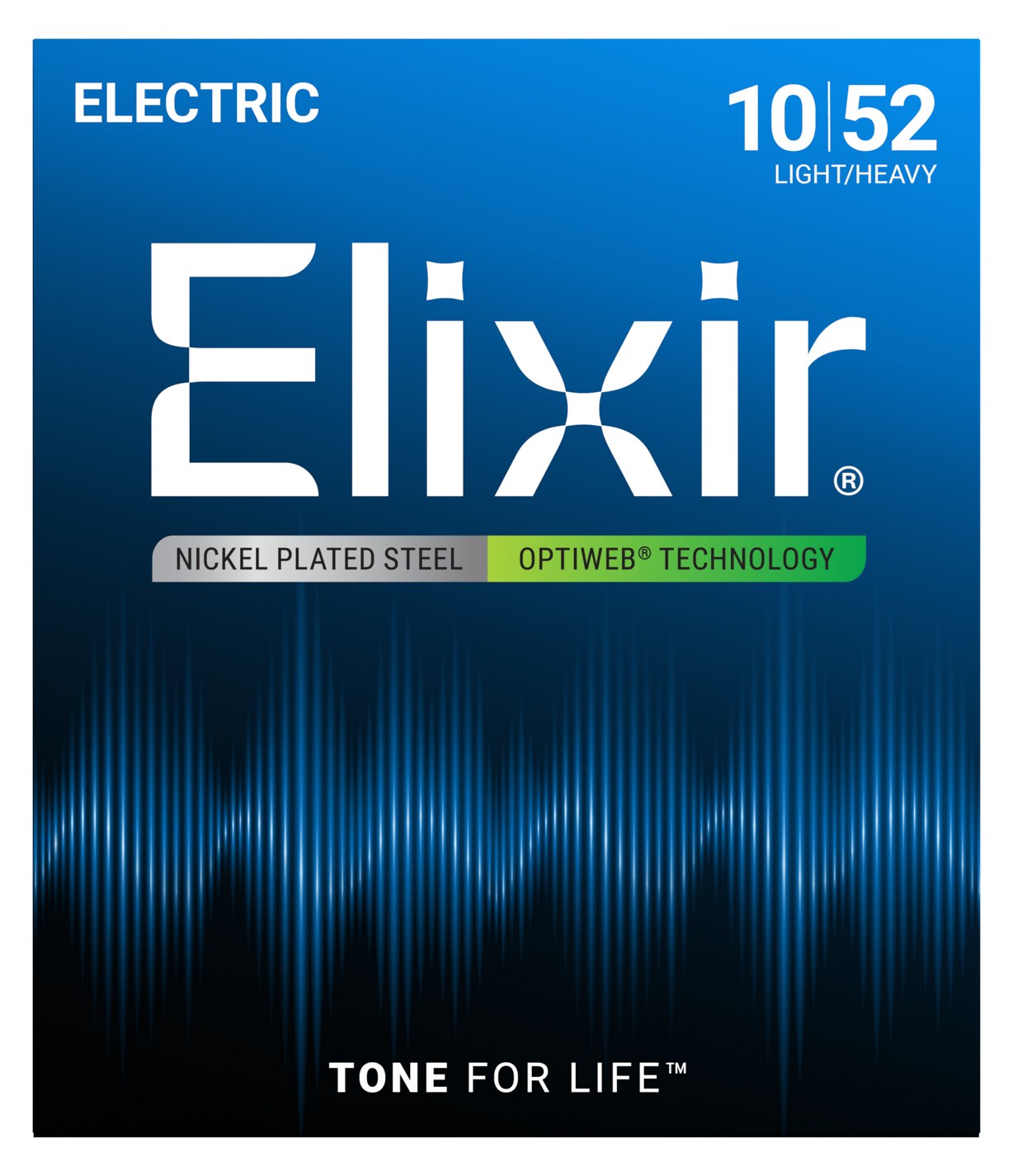 Struny Elixir Optiweb 10-52 Light-Heavy (19077)