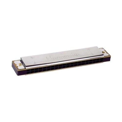 Harmonijka ustna 20-tonowa metalowa 15,5 cm GOKI (UC020)