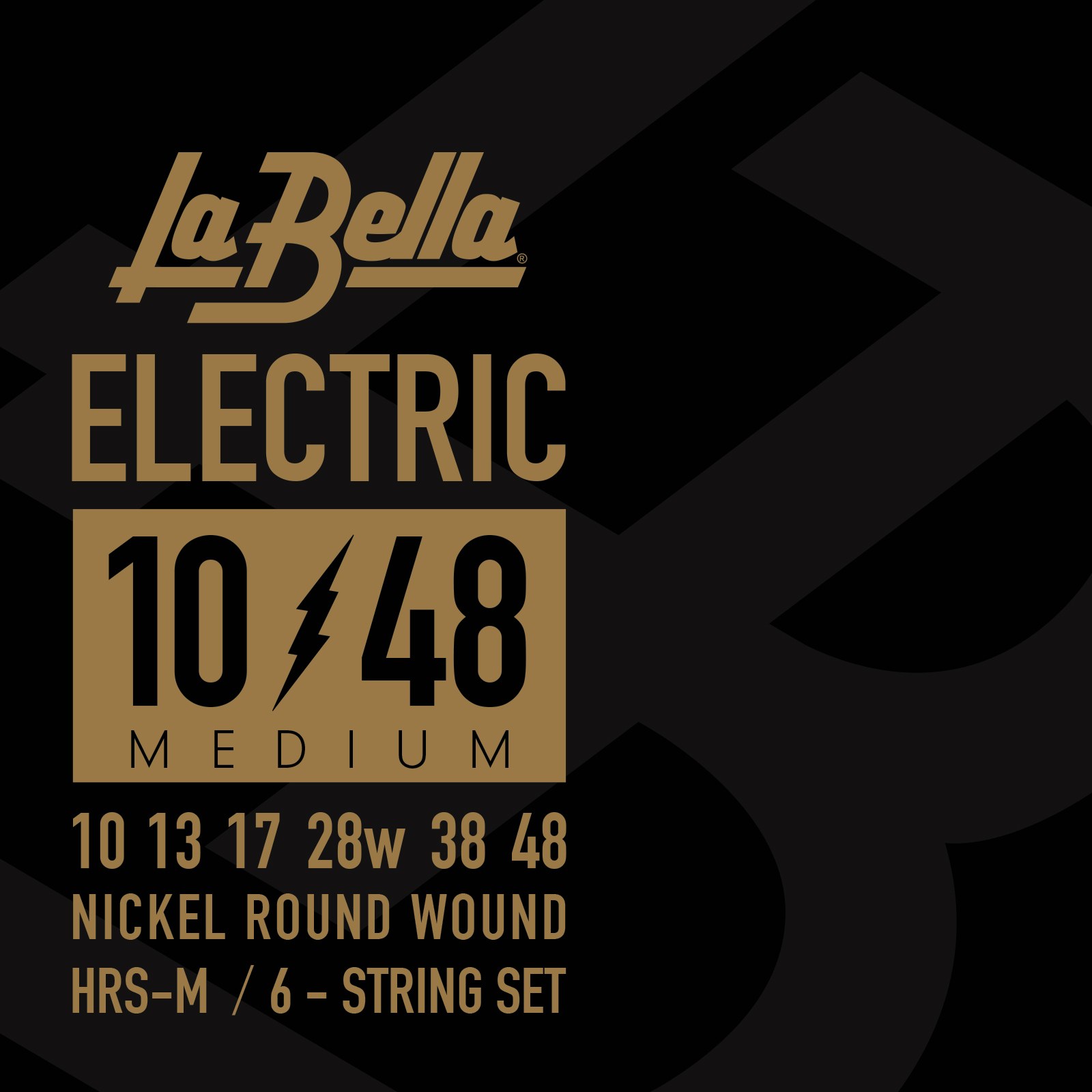 Struny do gitary elektrycznej La Bella Electric Medium 10-48 HRS-M
