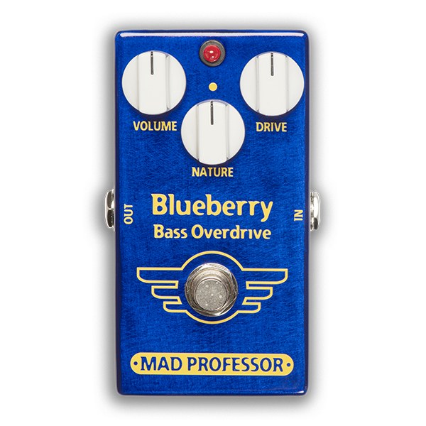Mad Professor BlueBerry Bass Overdrive Factory Made