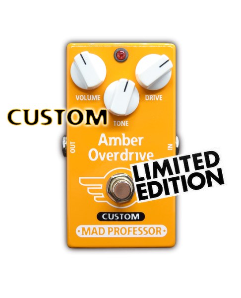 Mad Professor Amber Overdrive Factory Made