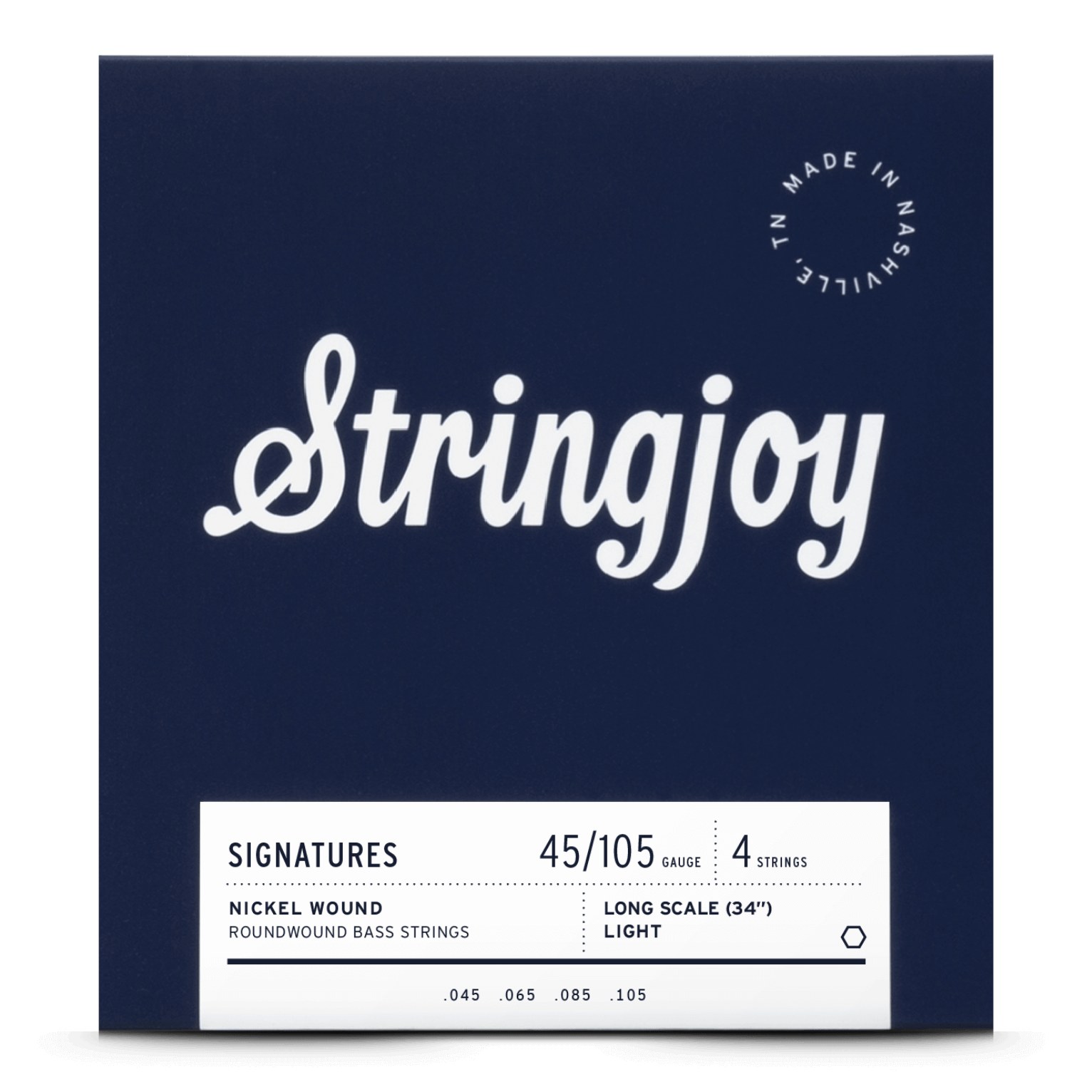 Stringjoy BA45105LS struny do gitary basowej niklowane 45-105 4-str