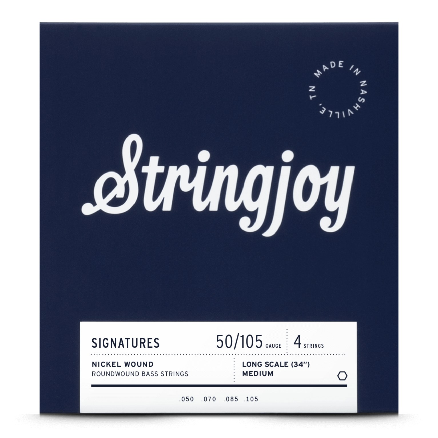 Stringjoy BA50105LS struny do gitary basowej niklowane 50-105 4-str