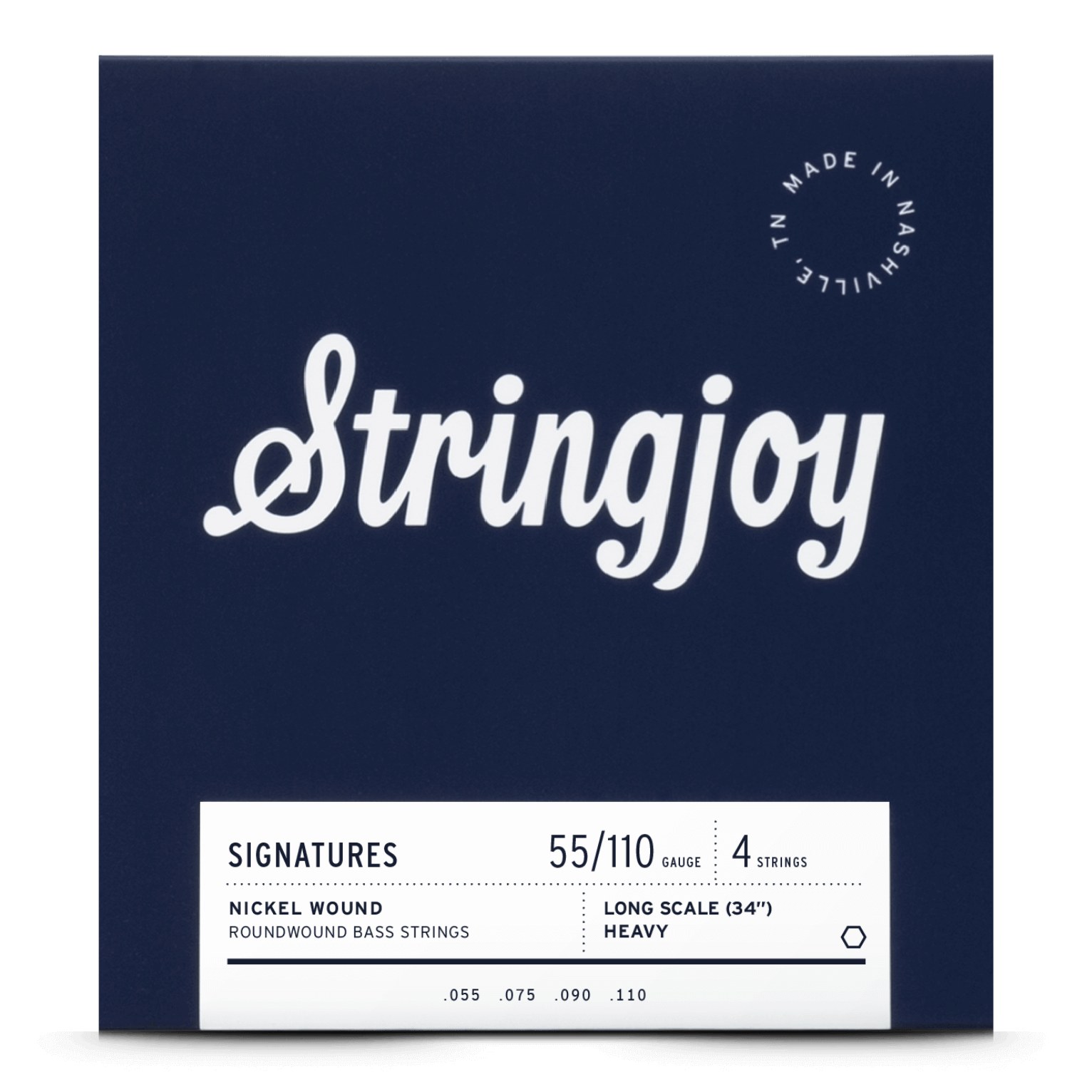 Stringjoy BA55110LS struny do gitary basowej niklowane 55-110 4-str