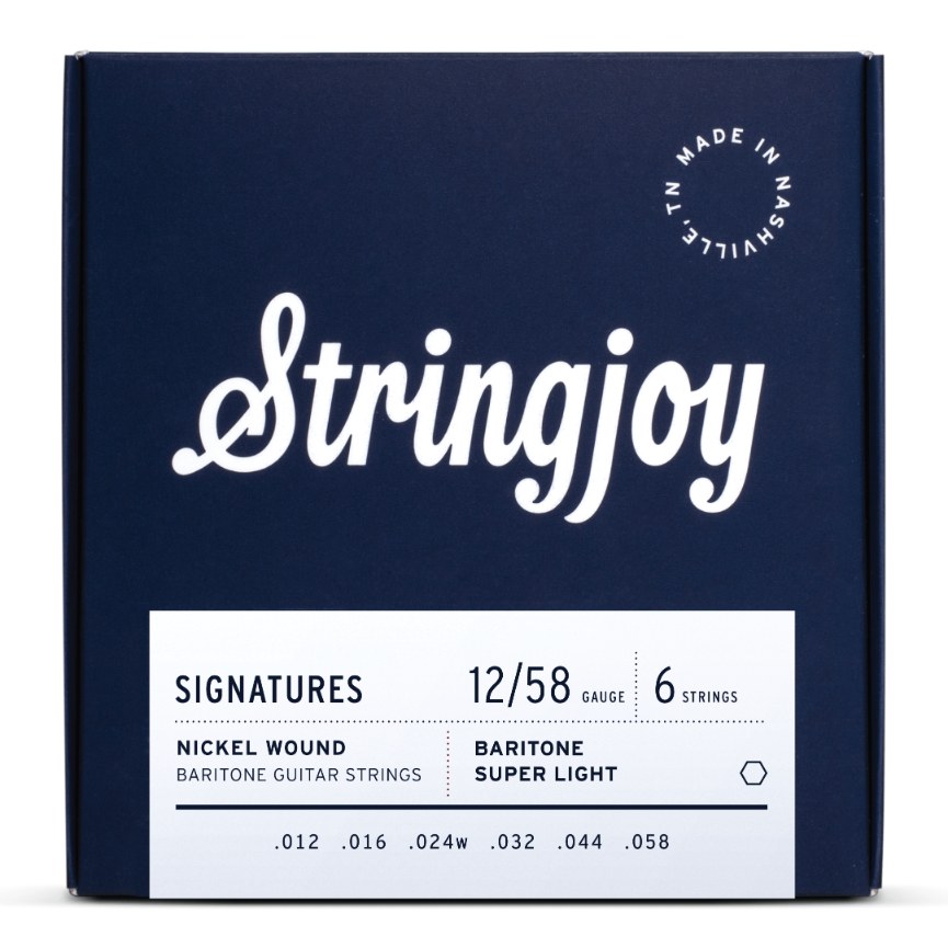 Stringjoy BAL12B struny do gitary elektrycznej barytonowej SIGNATURES 12-58