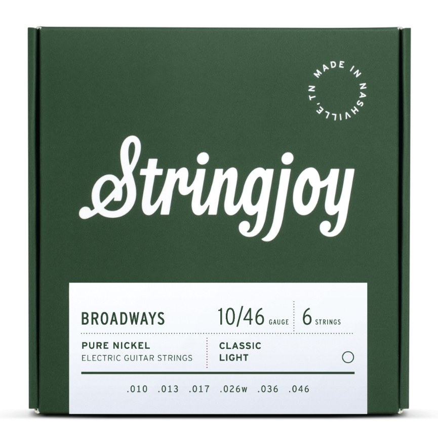 Stringjoy BR1046 struny do gitary elektrycznej BROADWAYS 10-46