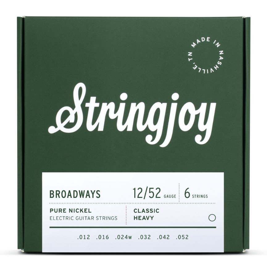 Stringjoy BR1252 struny do gitary elektrycznej BROADWAYS 12-52