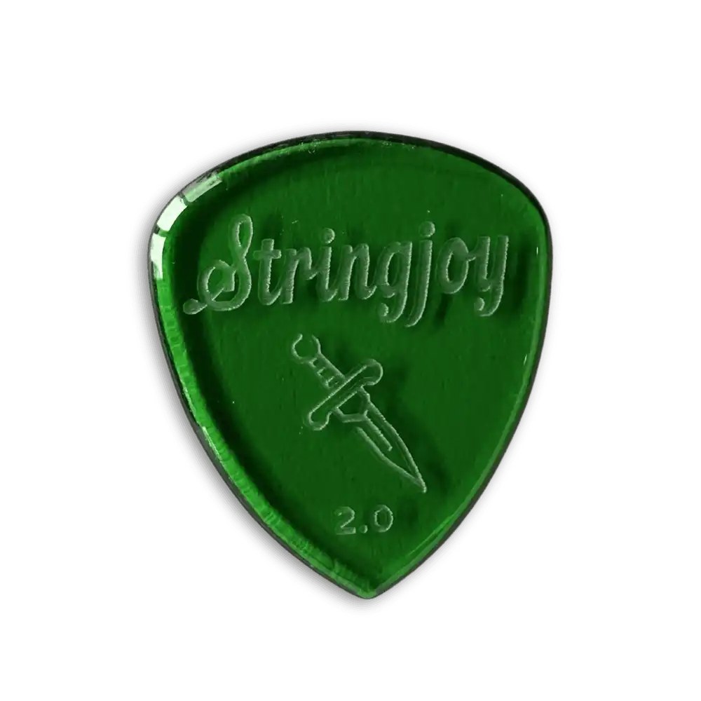Stringjoy kostka 2.0mm Dagger Acrylic Picks