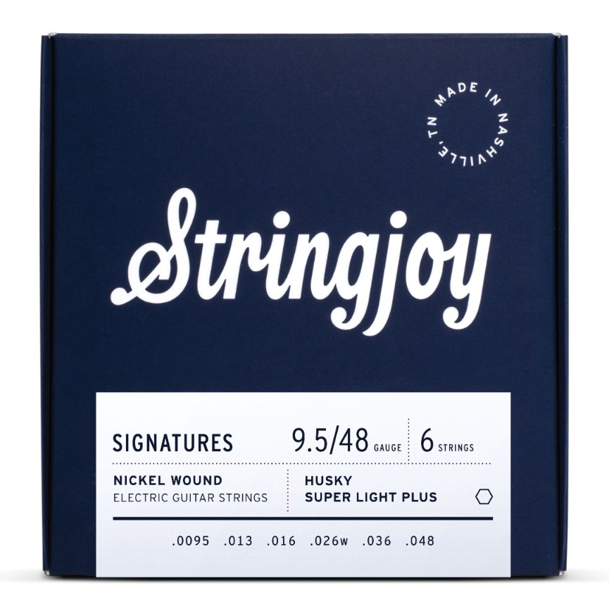 Stringjoy HSK95 struny do gitary elektrycznej SIGNATURES 9.5-48