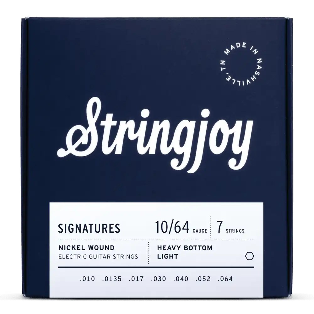 Stringjoy HVY107 struny do gitary elektrycznej SIGNATURES 10-64 7-str