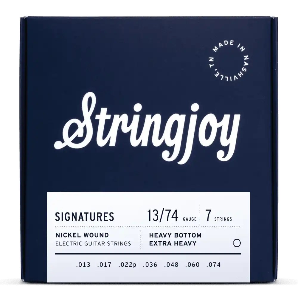 Stringjoy HVY137 struny do gitary elektrycznej SIGNATURES 13-74 7-str