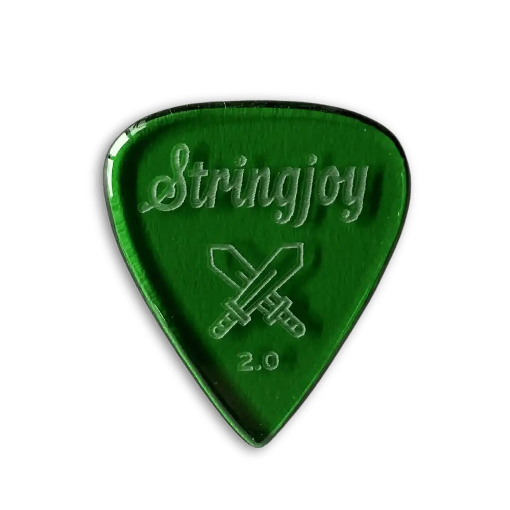 Stringjoy kostka 2.0mm Longsword Acrylic Picks