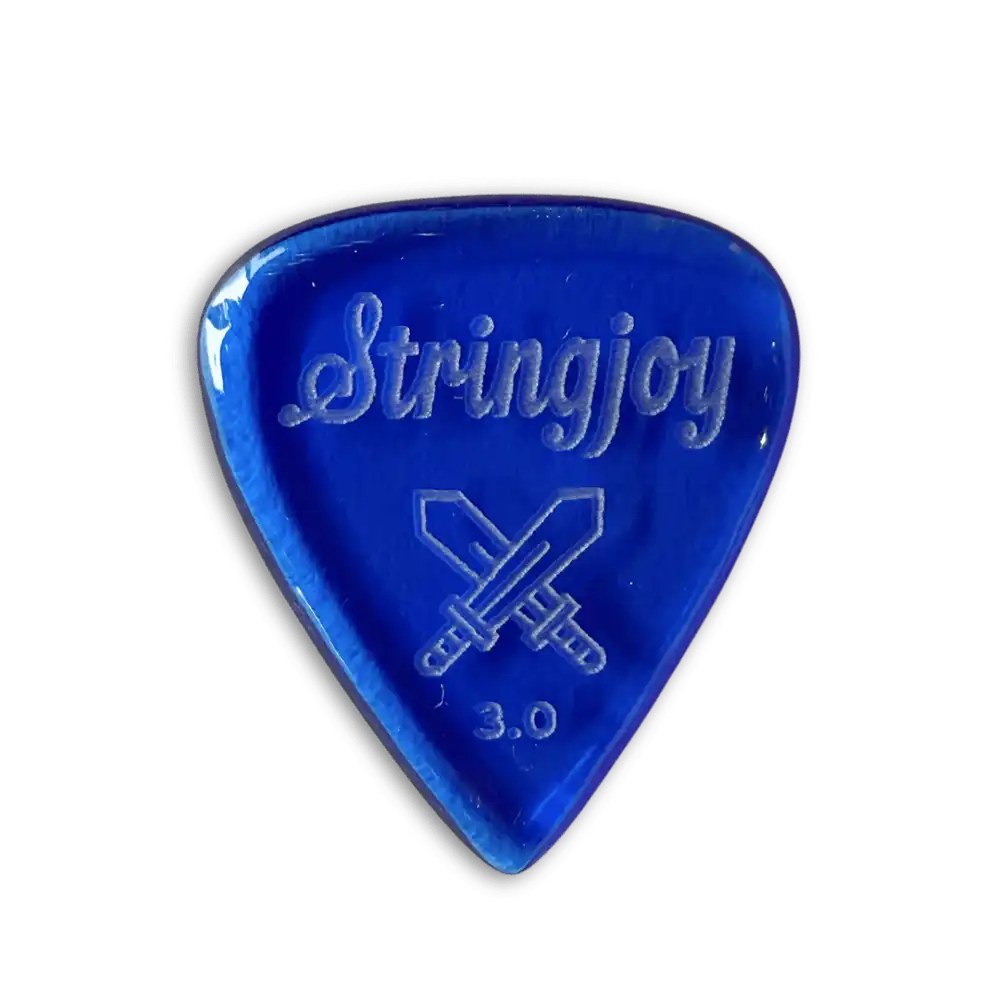 Stringjoy kostka 3.0mm Longsword Acrylic Picks