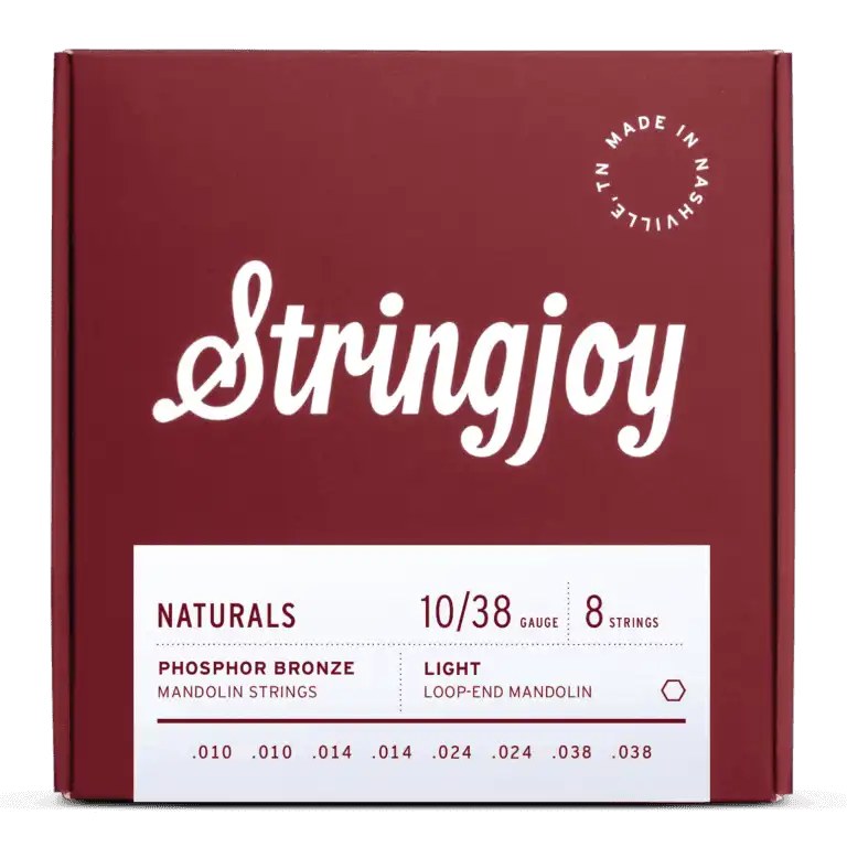 Stringjoy NB1038 struny do mandoliny NATURALS Phosphor Bronze 10-38