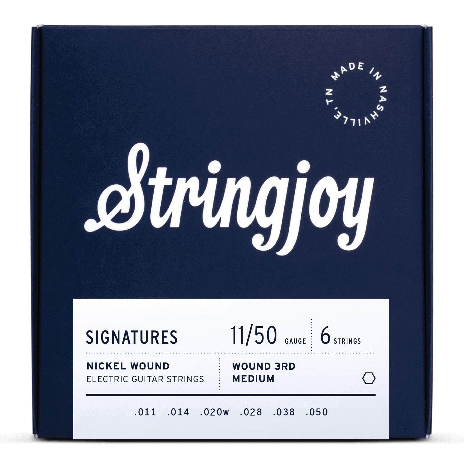 Stringjoy NW1150W3 struny do gitary elektrycznej SIGNATURES 11-50