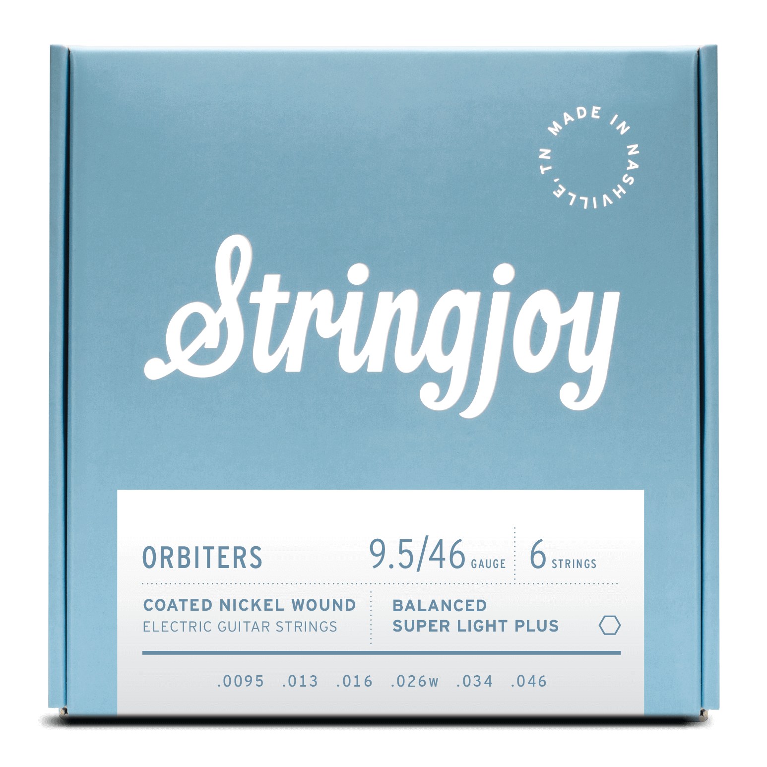 Stringjoy OR09546 struny do gitary elektrycznej ORBITERS 9.5-46