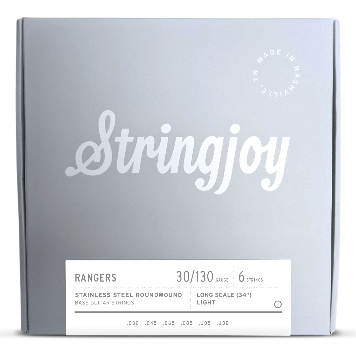 Stringjoy RA30130LS struny do gitary basowej RANGERS stalowe 30-130 6-str