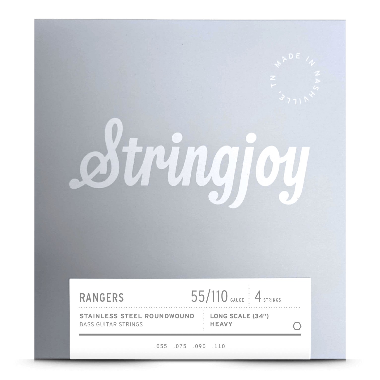 Stringjoy RA55110LS struny do gitary basowej RANGERS stalowe 55-110 4-str