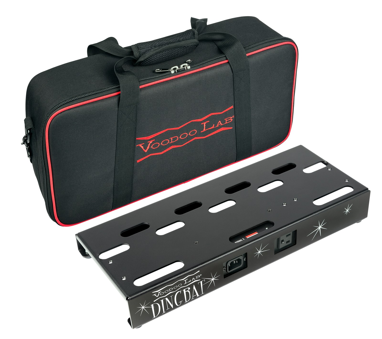 Pedalboard Voodoo Lab Dingbat Small 46x20cm z zasilaczem Pedal Power 2 Plus i gigbagiem