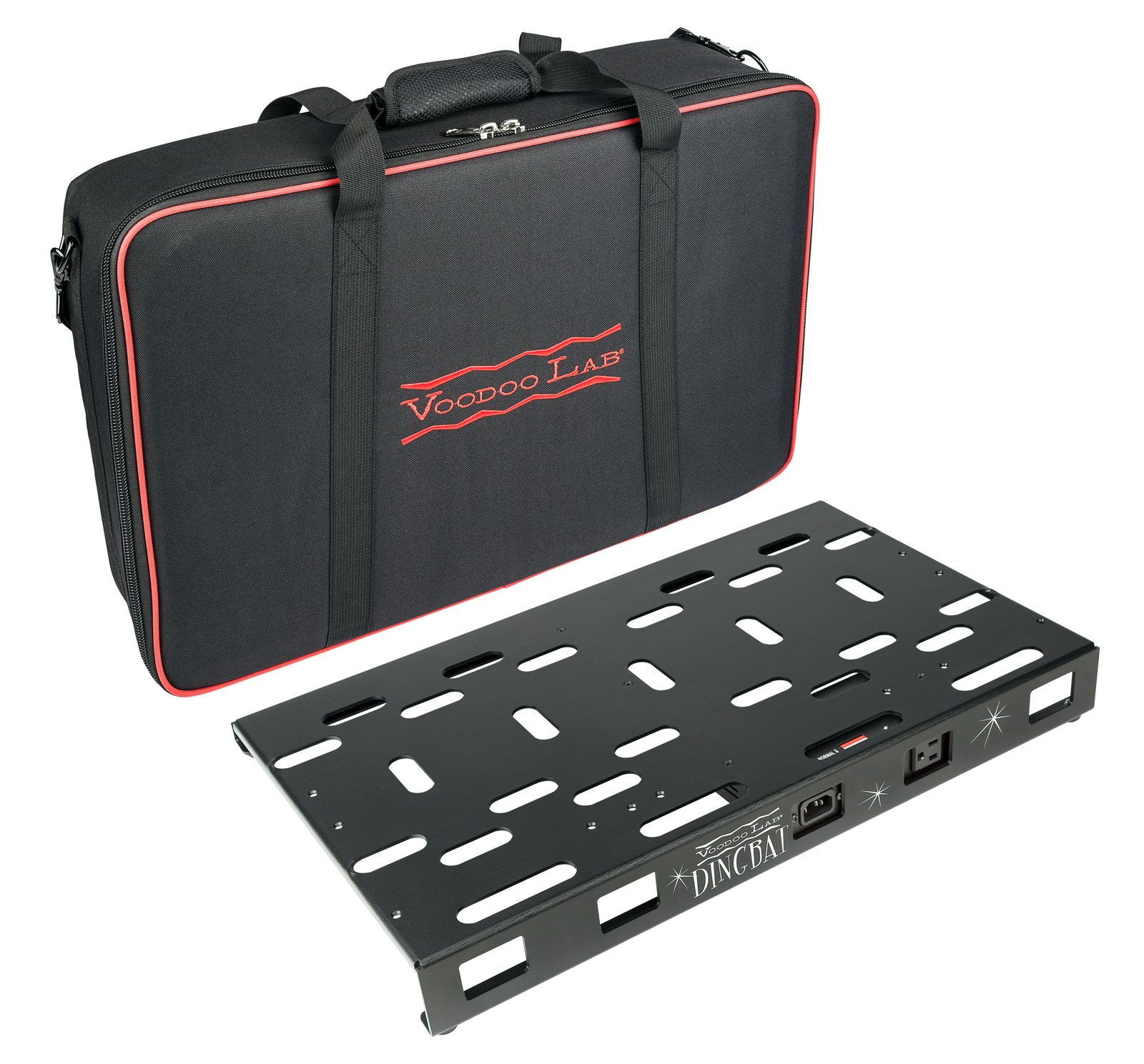 Pedalboard Voodoo Lab Dingbat Medium 56x34 z zasilaczem Pedal Power 2 Plus i gigbagiem