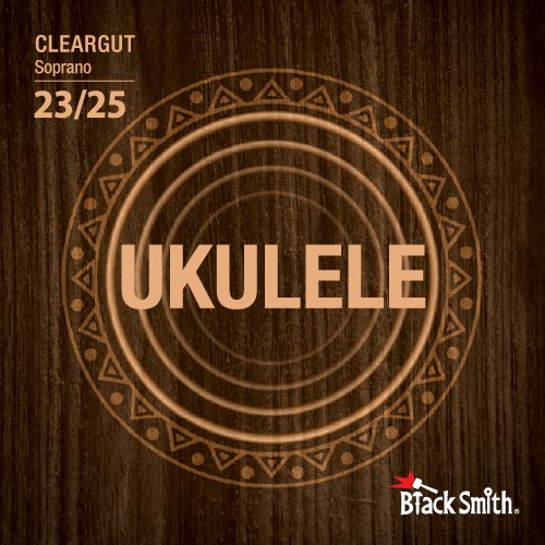 BlackSmith CG-25S Cleargut - przezroczyste struny do ukulele sopranowego