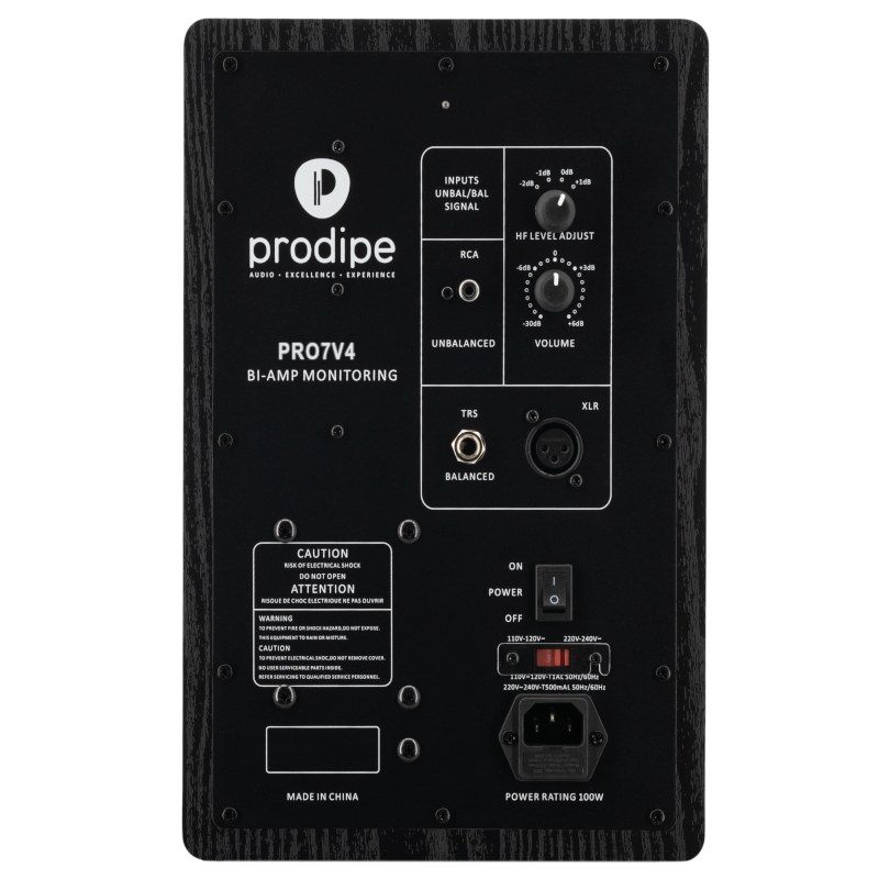 Prodipe Pro7 v4 Black Wood - aktywny monitor studyjny