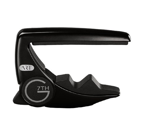 G7th Performance 3 ART Satin Black - kapodaster do 6-strunowej gitary akustycznej lub elektrycznej