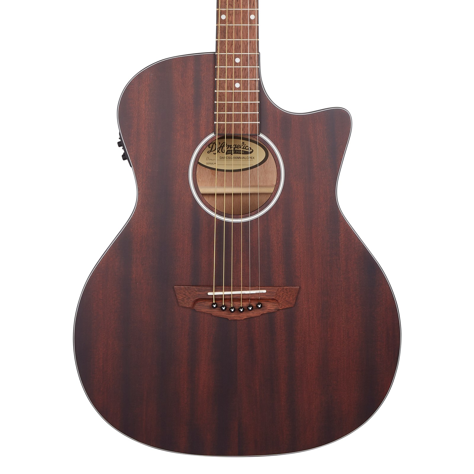 D'Angelico Premier Gramercy CS Matte Walnut - gitara elektroakustyczna