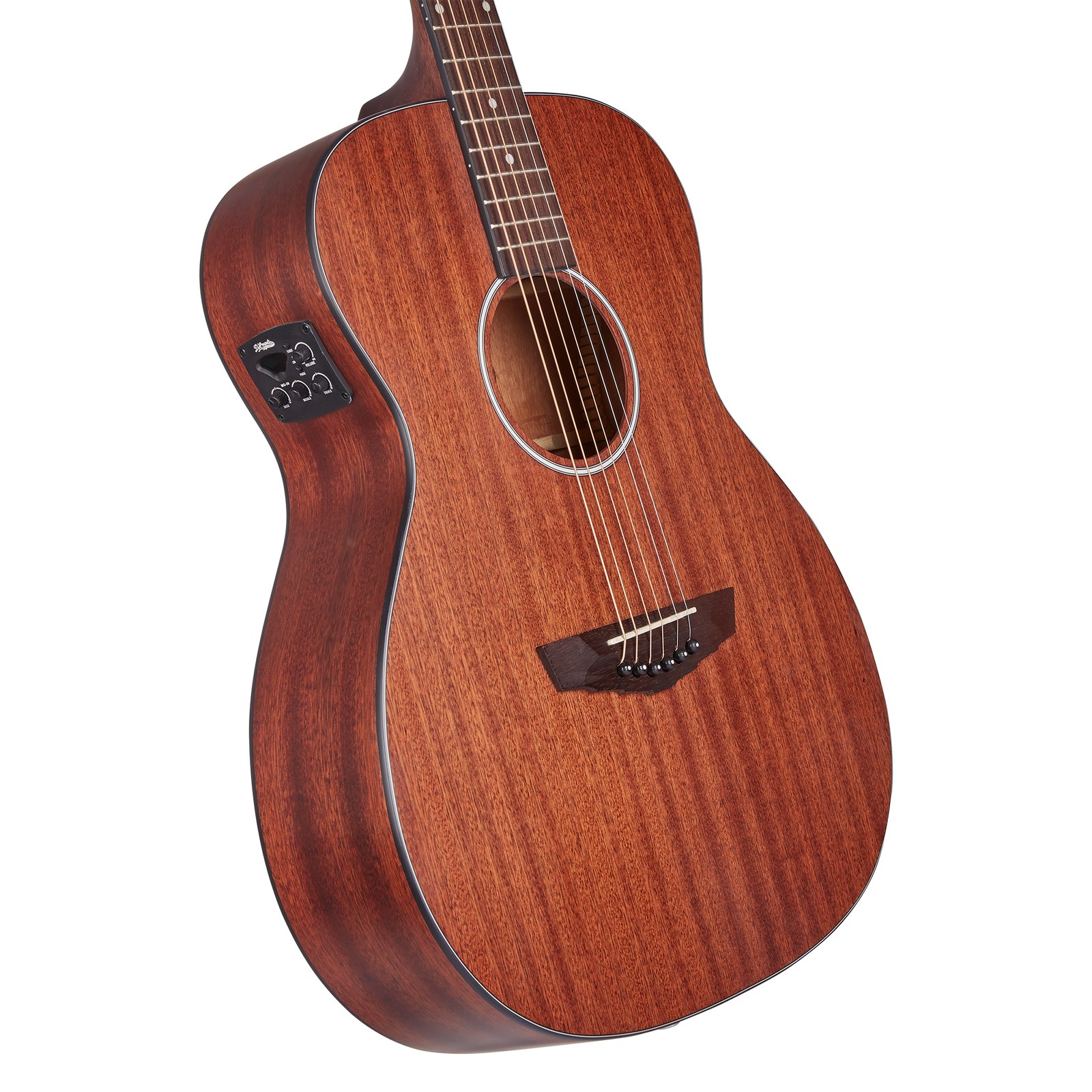 D'Angelico Premier Tammany LS Natural Mahogany Satin - gitara elektroakustyczna