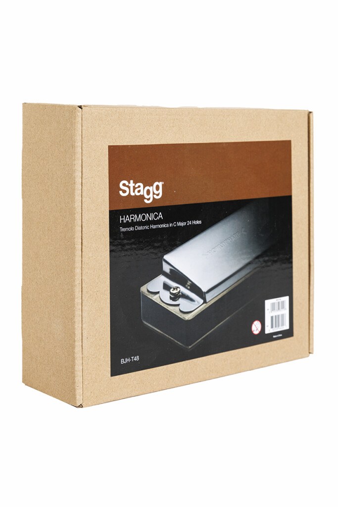 Stagg BJH-T48 - harmonijka tremolo C-dur, 24 otwory