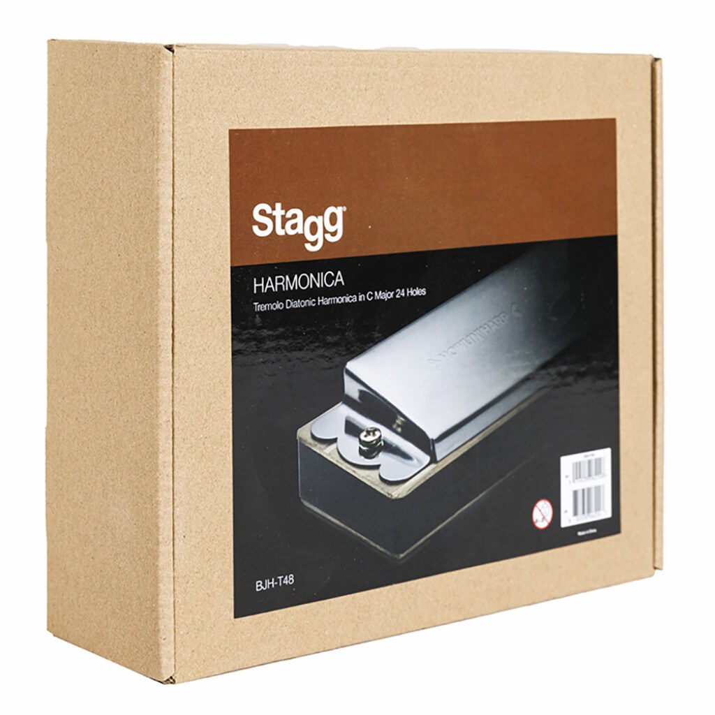 Stagg BJH-T48 - harmonijka tremolo C-dur, 24 otwory