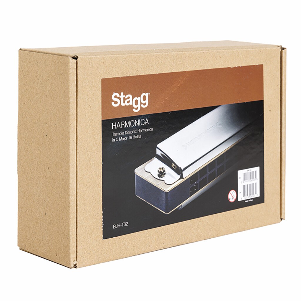 Stagg BJH-T32 - harmonijka tremolo C-dur, 16 otworów