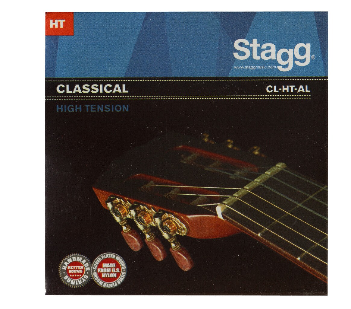 Stagg CL-HT-AL - nylonowe struny do gitary klasycznej, high tension