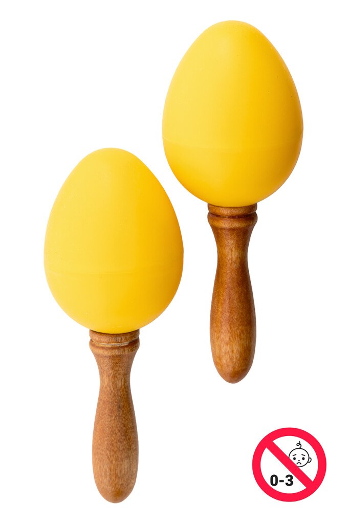 Stagg EGG-MA S/YW - marakasy, para