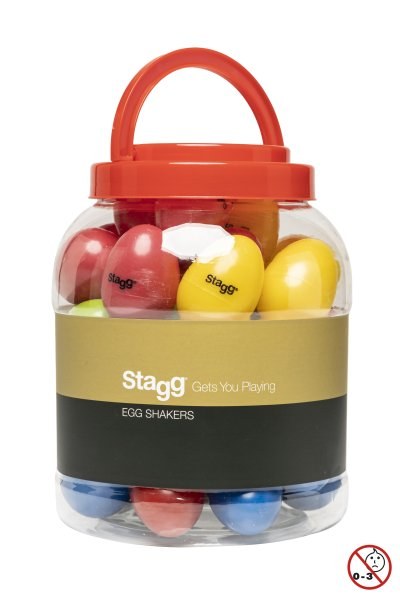 Stagg EGG BOX 1 - shakery plastikowe 40 szt.