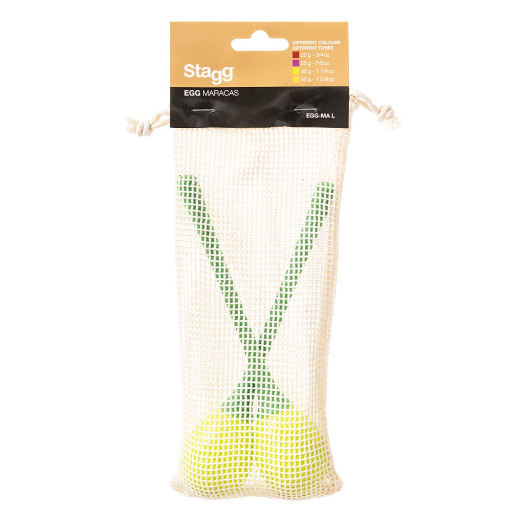 Stagg EGG-MA L/GR - marakasy, para
