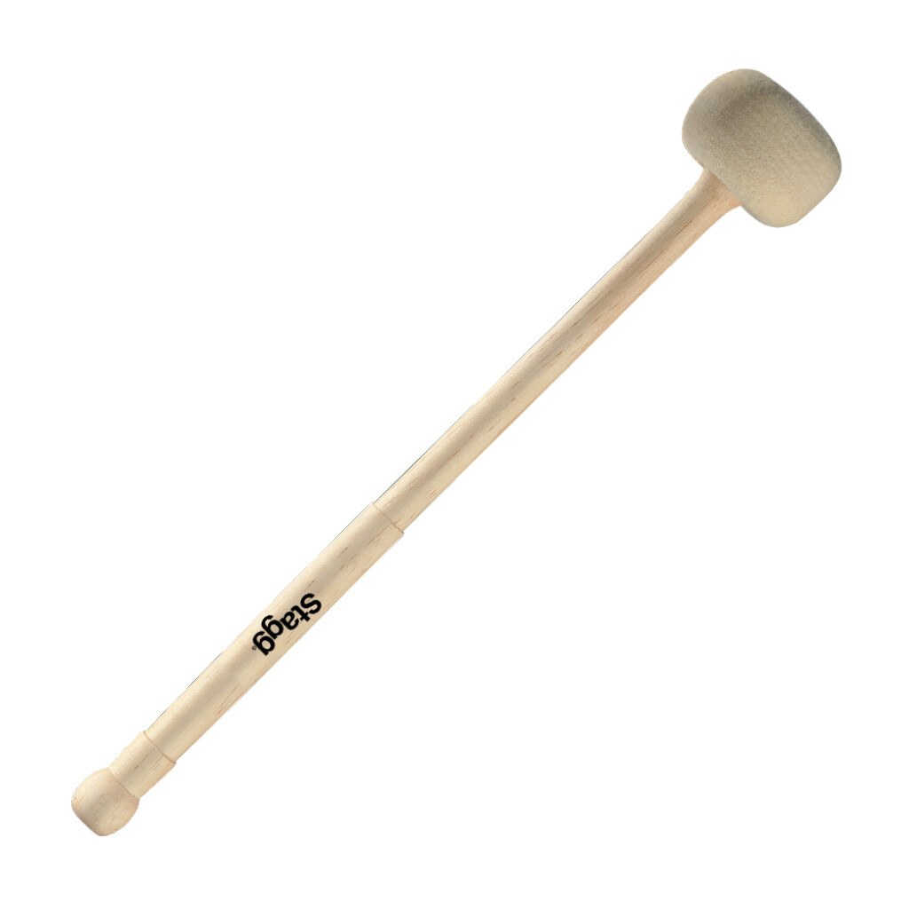 Stagg SMD-F3 - pojedynczy duży mallet klonowy, twarda filcowa główka 57 mm
