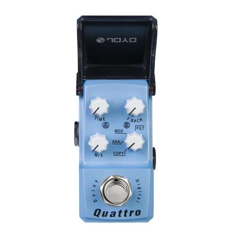 Joyo JF-318 Quattro - cyfrowy delay z czterema trybami i czasem do 958,3 ms