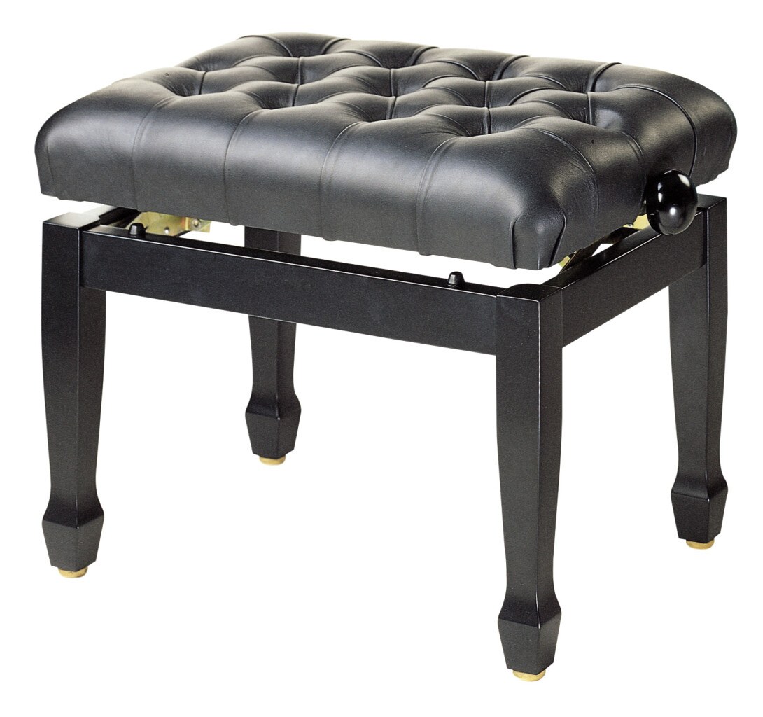 Stagg PB85 BKP SBK - koncertowa ława do pianina, czarny połysk
